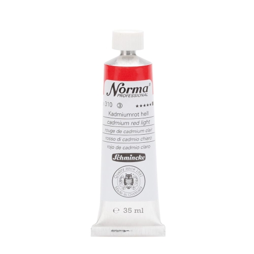 Norma oil paint 35 ml, cadmium red light (g.P. 1L= 391,42€)